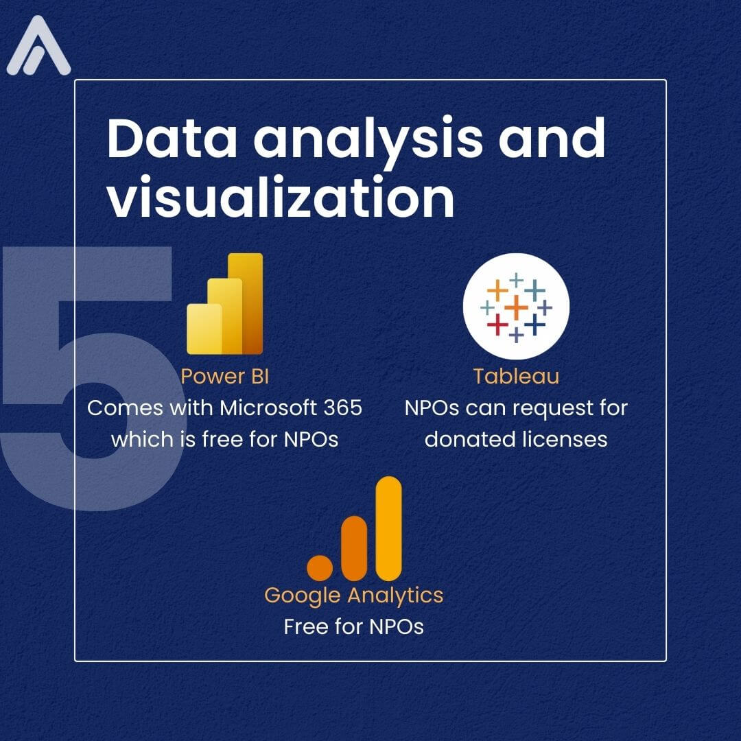 Data analysis and visualization tools for nonprofits